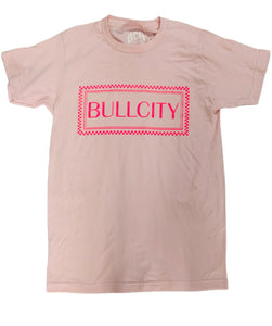 BULLCITY "CHECKERS TEE"  (Pink/Pink/Pink)