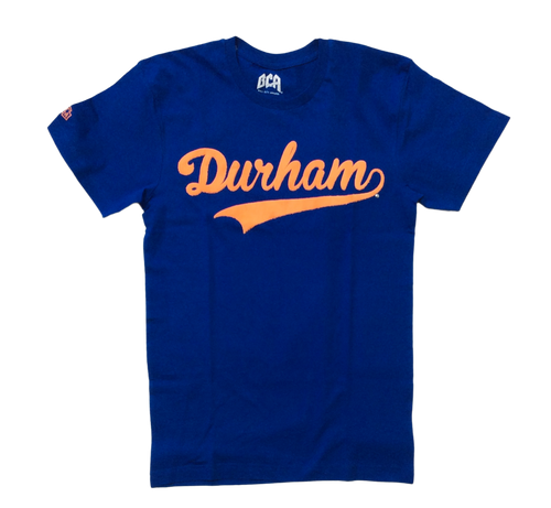 Durham Dodgers Flock Tee ( Team Royal / Orange)