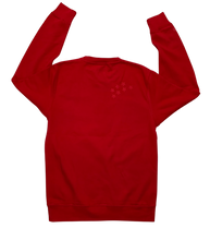 Load image into Gallery viewer, Durham Dodgers Flock Crew Neck (Red / Red)