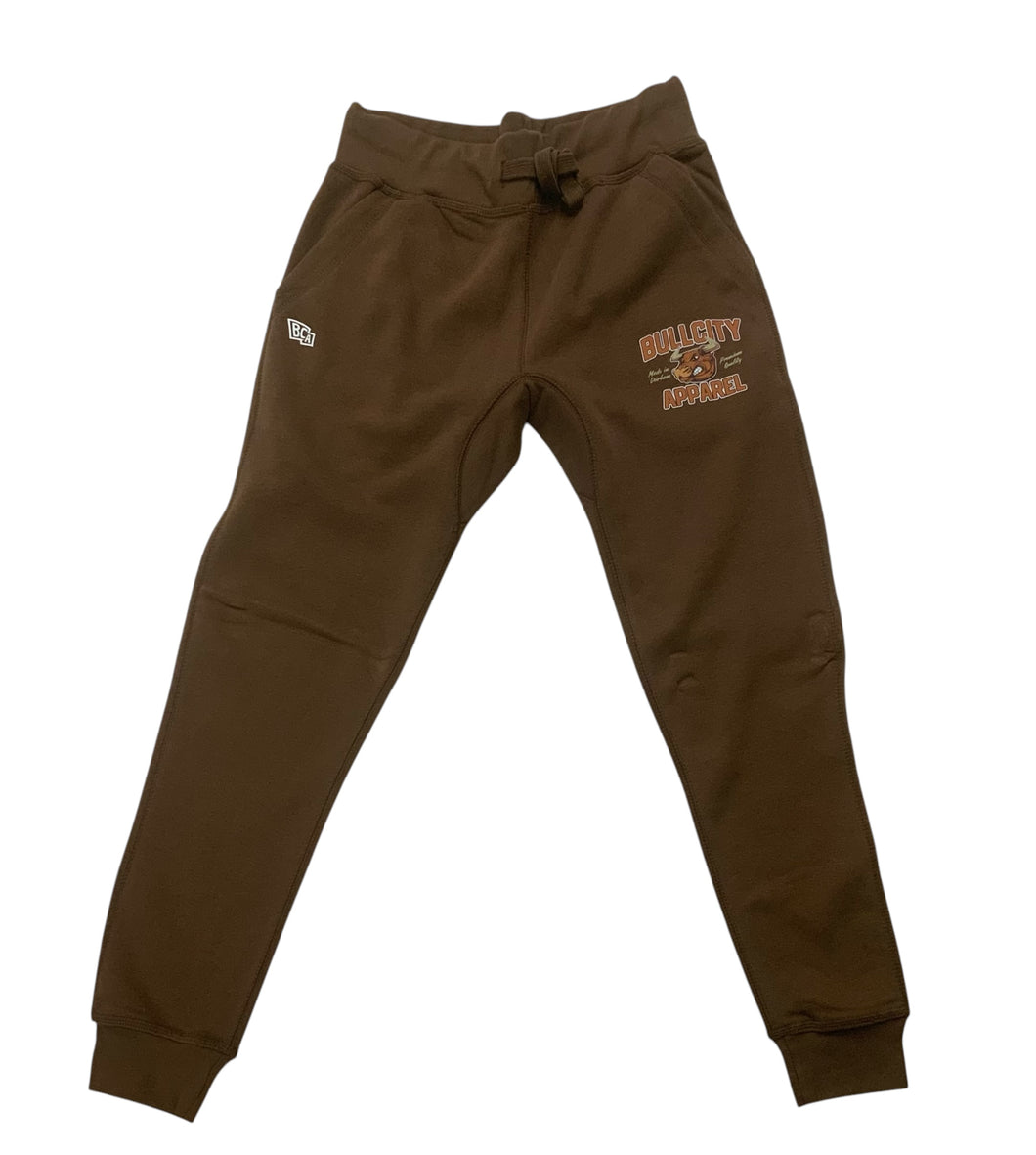 BCA Made in Durham / Premium Quality Joggers (Chestnut Brown)