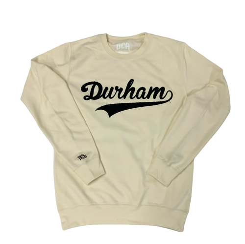 Durham Dodgers Crew Neck (Vanilla Milkshake /Black)