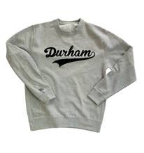 Load image into Gallery viewer, Durham Dodgers Crew Neck (Sports Grey/Black)