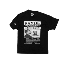 Load image into Gallery viewer, Frank Matthews WANTED (Vintage Black Tee)
