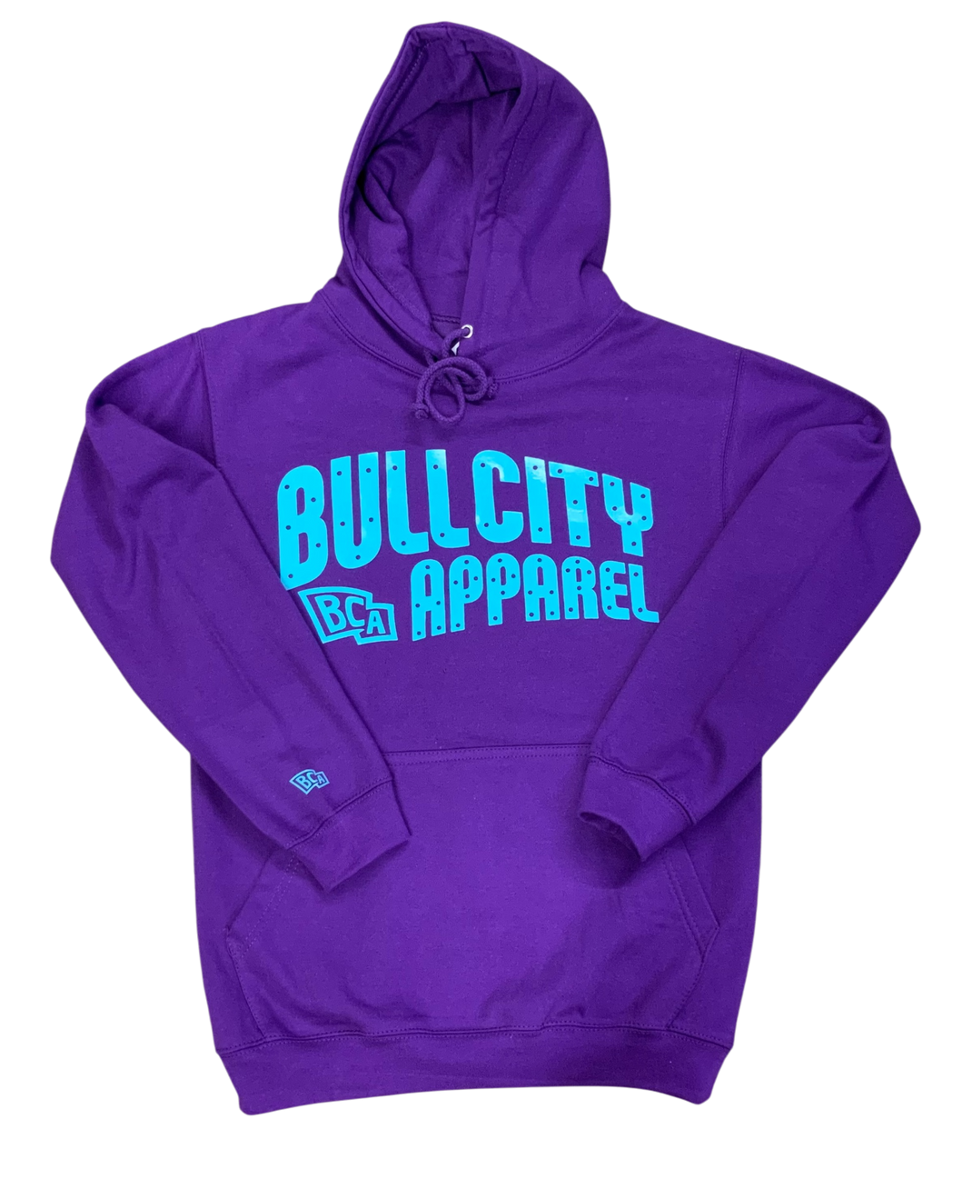 BullCity Boyz Club Hoodie (Purple / Aqua)