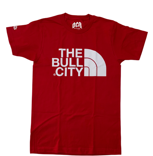 The Bull City Tee (Red/White)