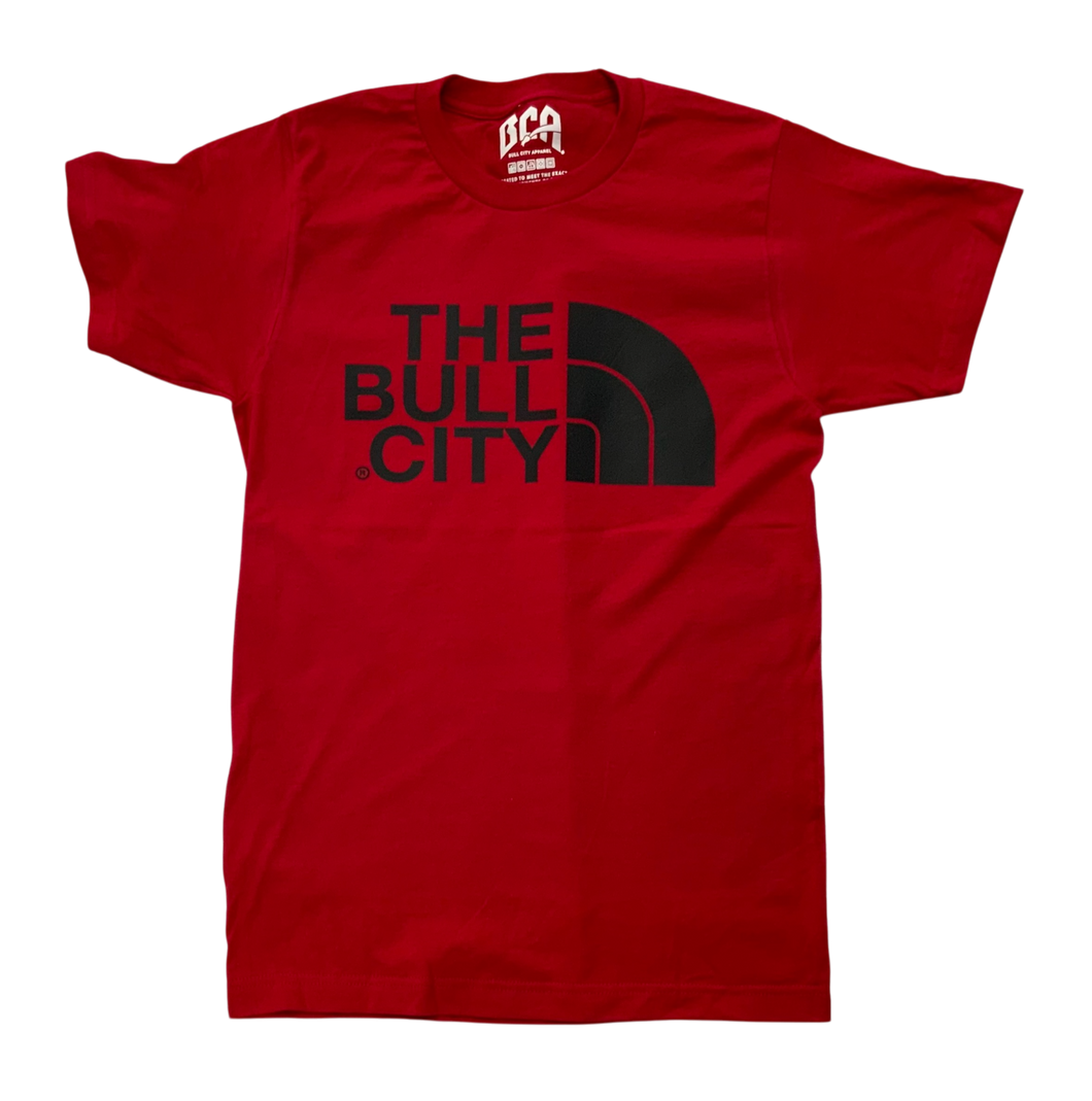 THE BULL CITY TEE (Red/Black)