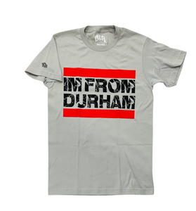 IM FROM DURHAM Tee (Grey/Red/Black)
