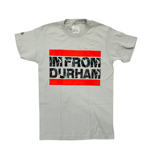 IM FROM DURHAM Tee (Grey/Red/Black)