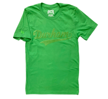 Load image into Gallery viewer, Durham Dodgers Flock tee ( Bright Green/Green)