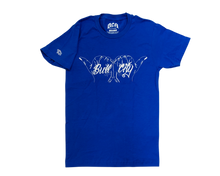 Load image into Gallery viewer, BullCity Fist Tee (Royal/ White)