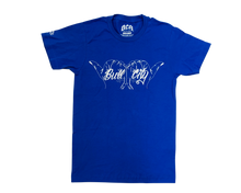 Load image into Gallery viewer, BullCity Fist Tee (Royal/ White)