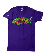 Load image into Gallery viewer, BullCity Graffiti Tee (Purple)