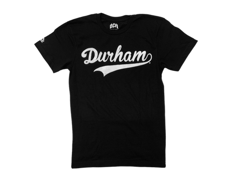 Durham Dodgers Flock Tee (Black/White)