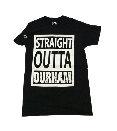 Straight Outta Durham Tee (Black)