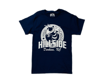 Load image into Gallery viewer, HILLSIDE High School Classic Short Sleeve Tee (Navy)